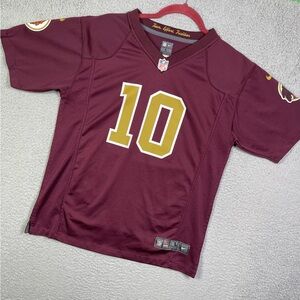 Nike Kids Burgundy and Gold Jersey